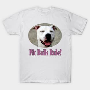 Pit Bulls Rule! T-Shirt